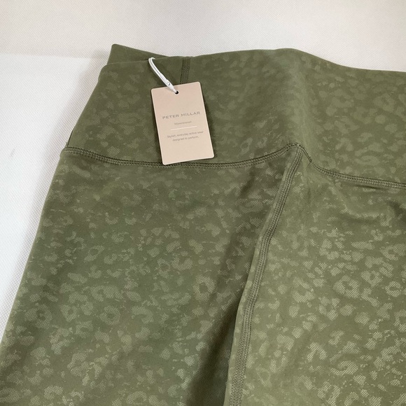 Peter Millar Womenswear Green Leggings XL MSRP$120 - Picture 12 of 14